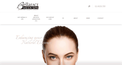 Desktop Screenshot of bellaface.com.au